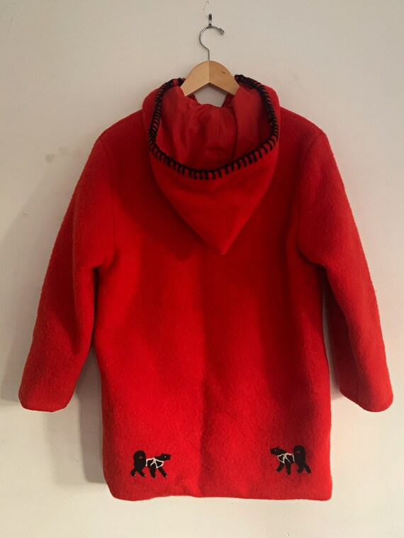 Grenfell Handicrafts Red Wool Coat Made in Newfoundla… - Gem