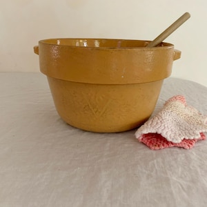Vintage Yellow Ware Bowl by National