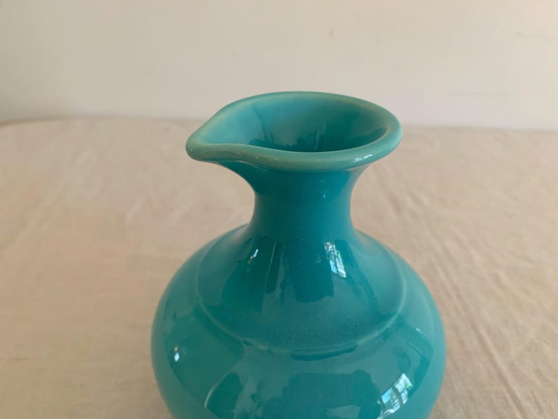 El Patio Turquoise Blue Carafe 1930s Gladding Mcbean - Etsy