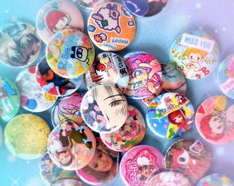 Assorted 1.5 Inch Buttons