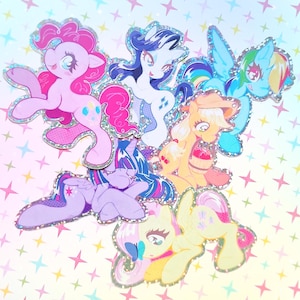 My Little Pony Holo Stickers