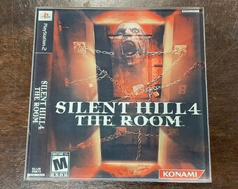 Silent Hill 4 Glass Coasters Playstation 2 - Premium Tempered Glass Coaster