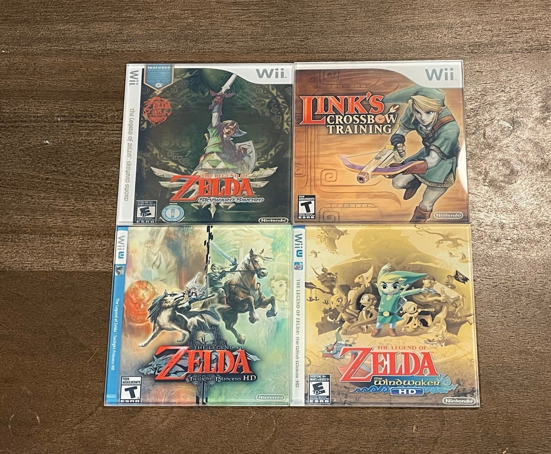Jeu Wii The Legend Of Zelda: Twilight Princess + Link's Crossbow Training - Très Bon état, Complet
