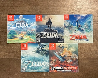 Zelda Switch Tempered Glass Coaster Set – Gamer Gift