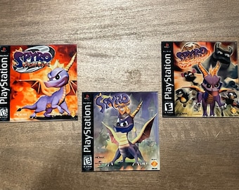 Spyro Year Of The Dragon Sur PS1 - PAL EUR - Bon état Avec Boîtier Et Livret