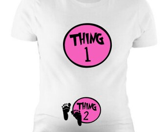 Dr. Seuss Inspired Womens Maternity 