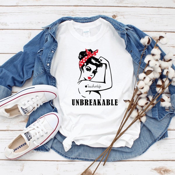 Rosie the Riveter Personalized Shirt, powerful women shirt, Rosie the riveter gift