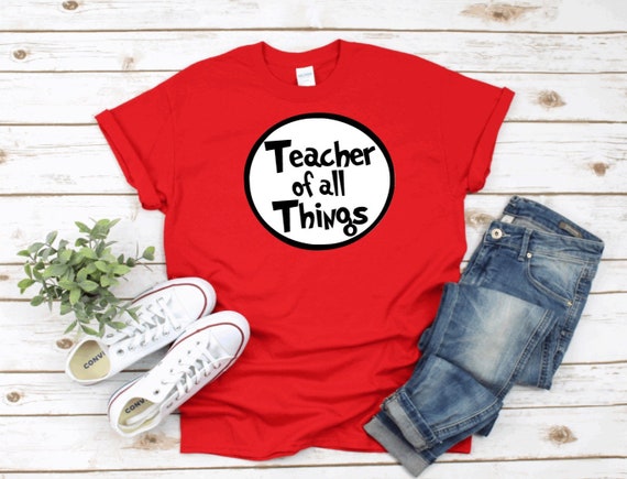 Dr seuss shirts for teachers hotsell