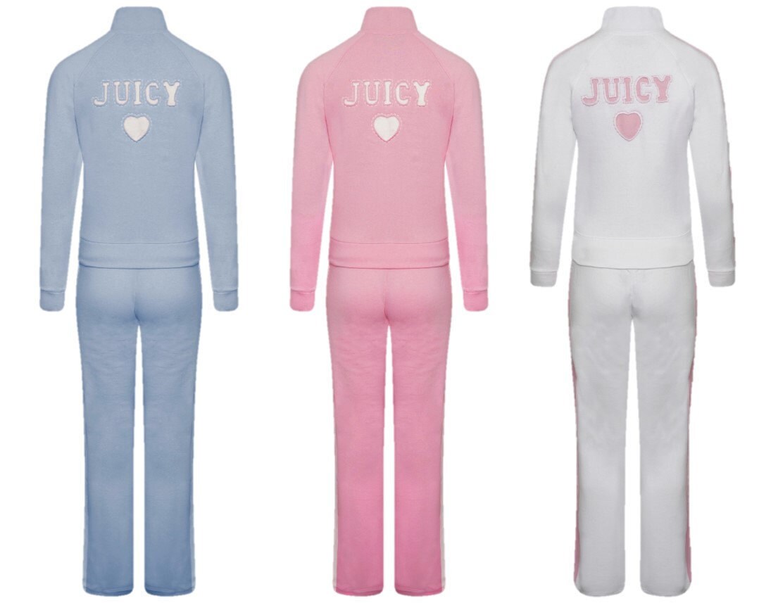 Juicy Couture Ladies Womens Vintage Tracksuit Top Bottom Set Etsy