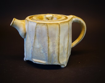faceted teapot, unique piece