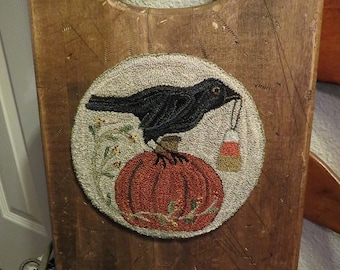 Punch Needle Pattern - "Candy Corn Treat"