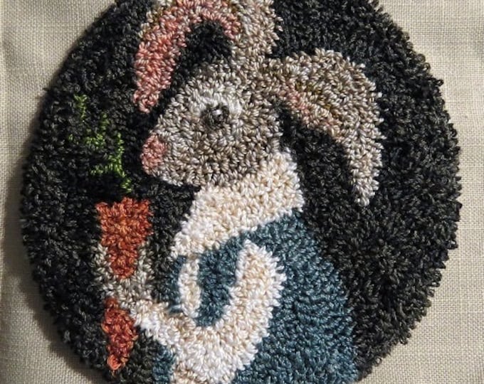 Punch Needle Pattern alexander Rabbit - Etsy