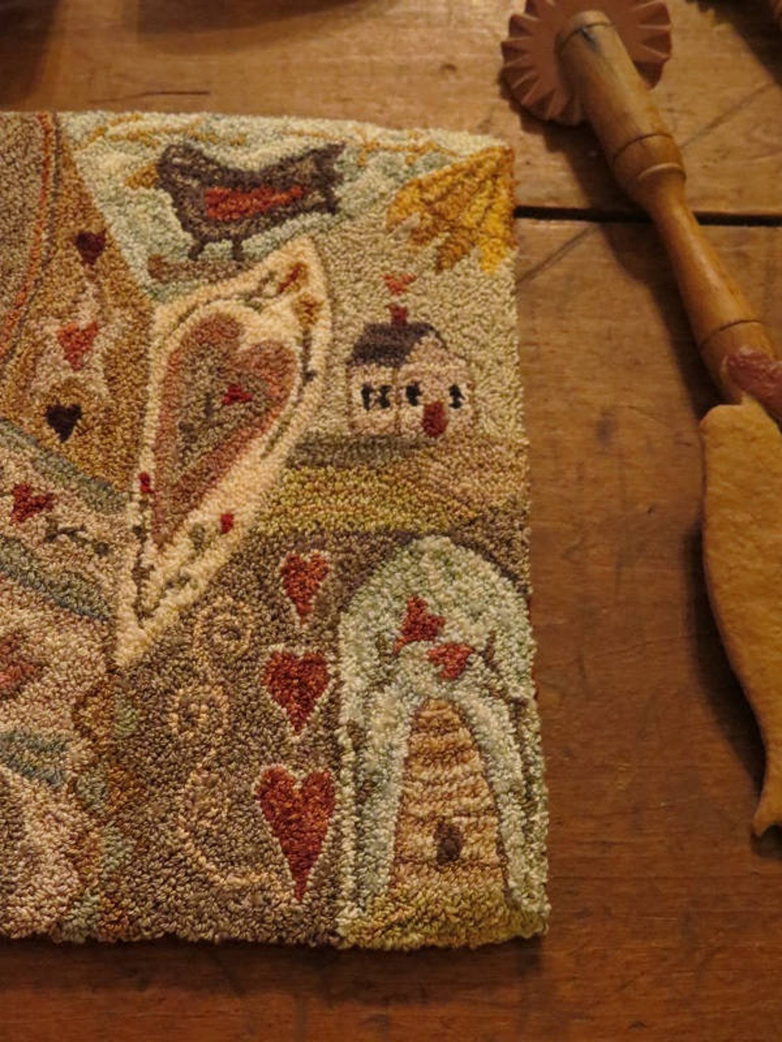 Punch Needle Pattern crazy Quilt Etsy Australia