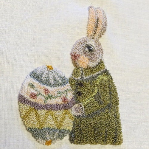 HERSCHELS EGG Punch Needle Pattern Etsy