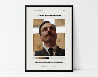 There Will Be Blood Poster Etsy
