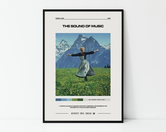 poster wall art quote gift print The sound of music inspired musical