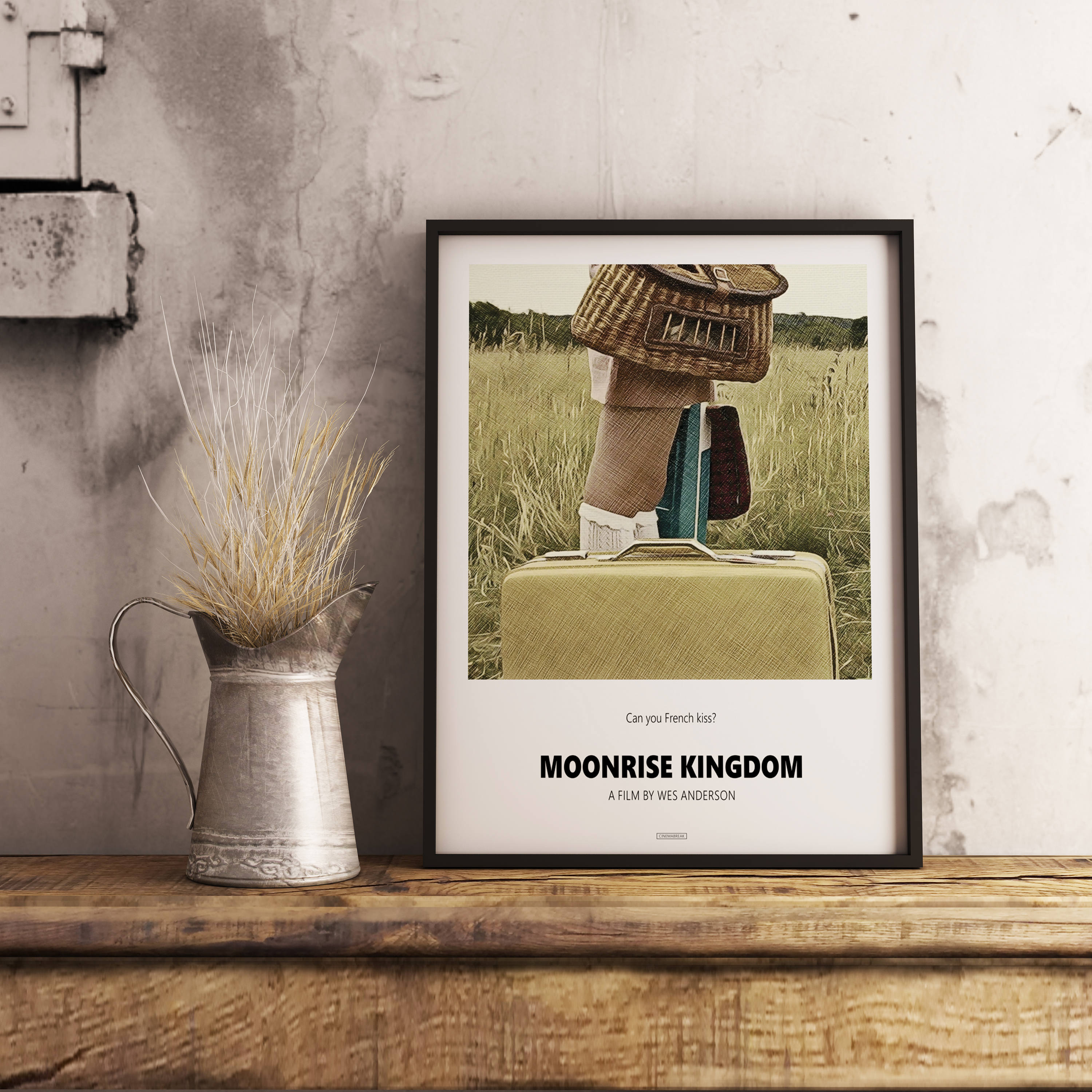 MOONRISE KINGDOM Minimalist Movie Poster Instant Download