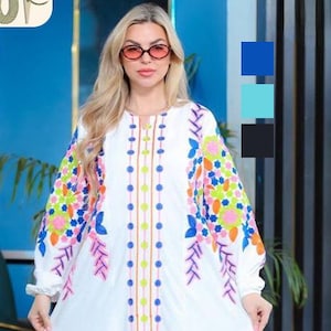 women caftan, Cotton kaftan, boho kaftan, caftan maxi, egyptian kaftan, summer caftan, wedding caftan, chic caftan, kaftans, kaftan, caftan