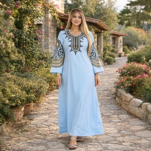 blue egyptian dress Bhavani Dress: Egyptian Blue S