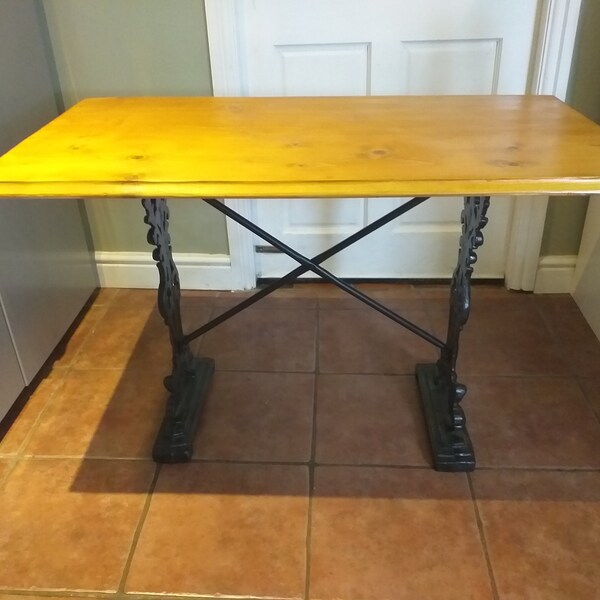 Iron Table Legs Etsy UK