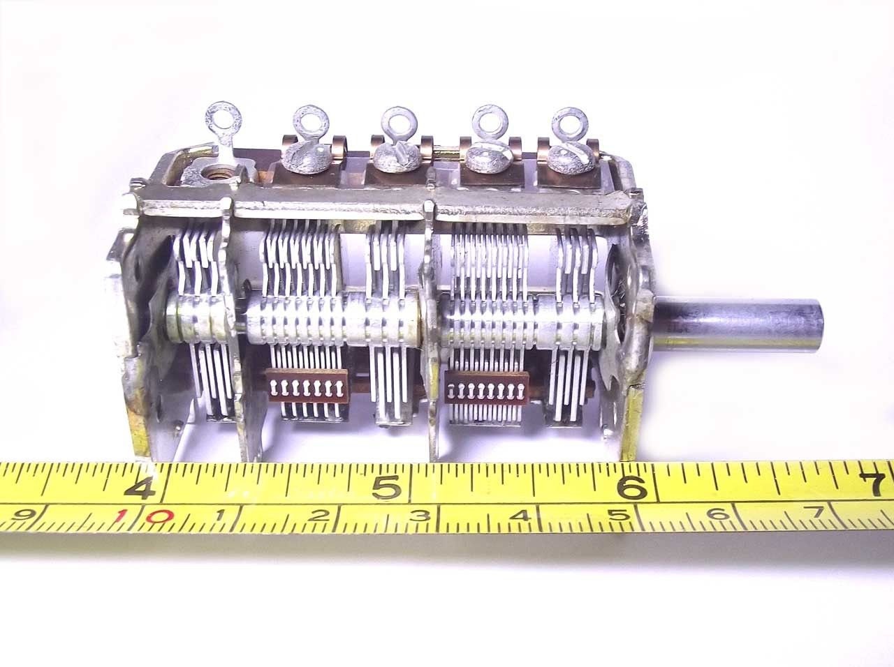ALPS Japan Air Variable Capacitor 5 Gang Meshed 20360pf AM FM