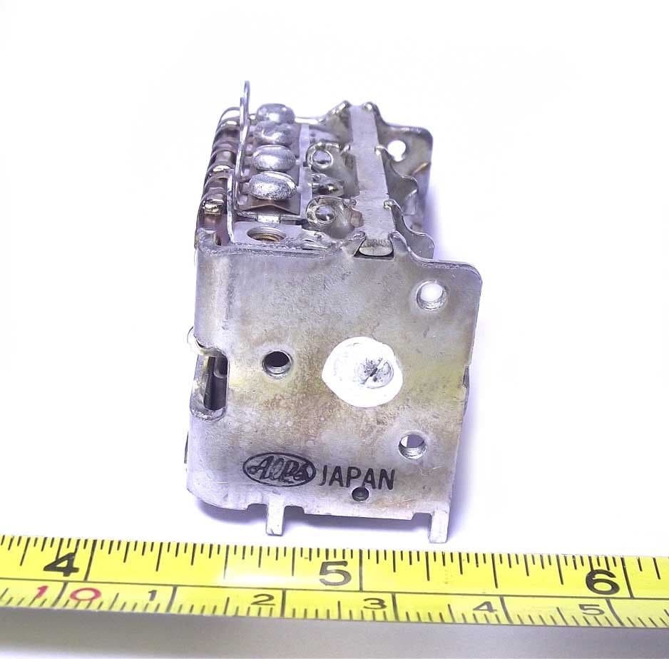 ALPS Japan Air Variable Capacitor 5 Gang Meshed 20360pf AM FM