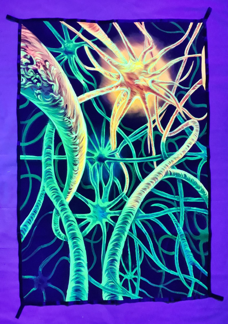 Abstract UV Painting