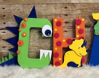 Dinosaur Letter, Dino Letters, Dinosaur Theme, Dinosaur Birthday, Dinosaur Photo Prop, Dinosaur decorations, Dinosaur Party, Dino nursery