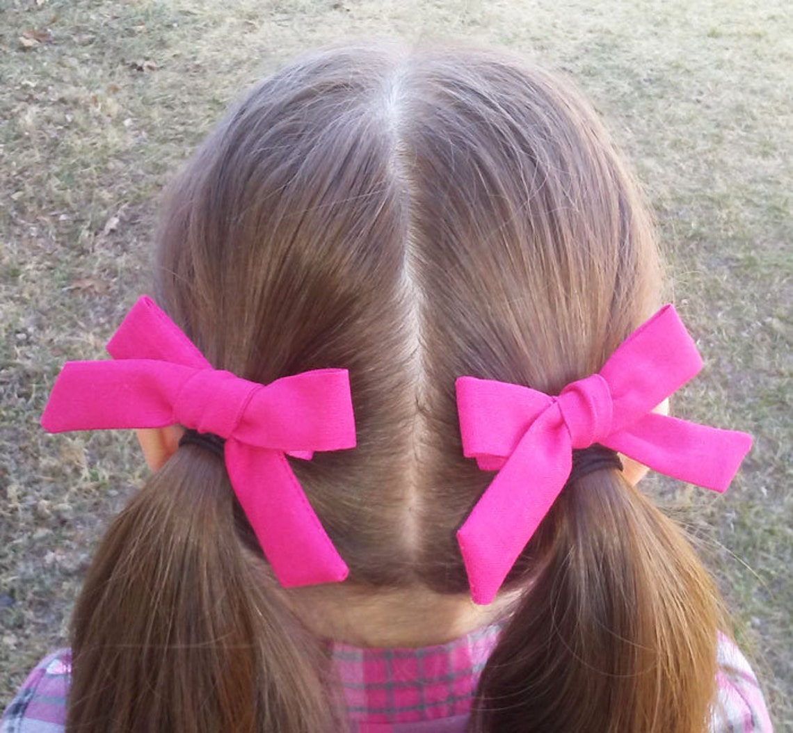 School Girl Bow PDF and Sailor Bow PDF patterns Nylon baby Etsy