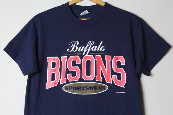1997 Milb Buffalo Bisons Baseball Logo Graphic T-shirt 