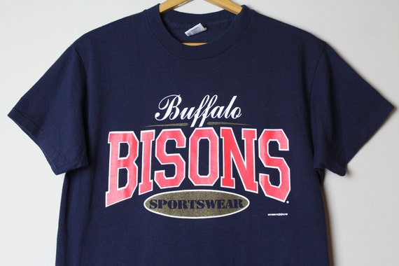 1997 MiLB Buffalo Bisons Baseball Logo Graphic T-S