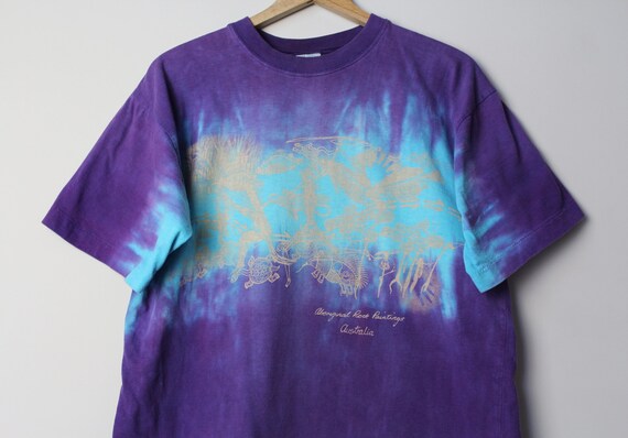 Tie Dye Aboriginal Flag Shirt