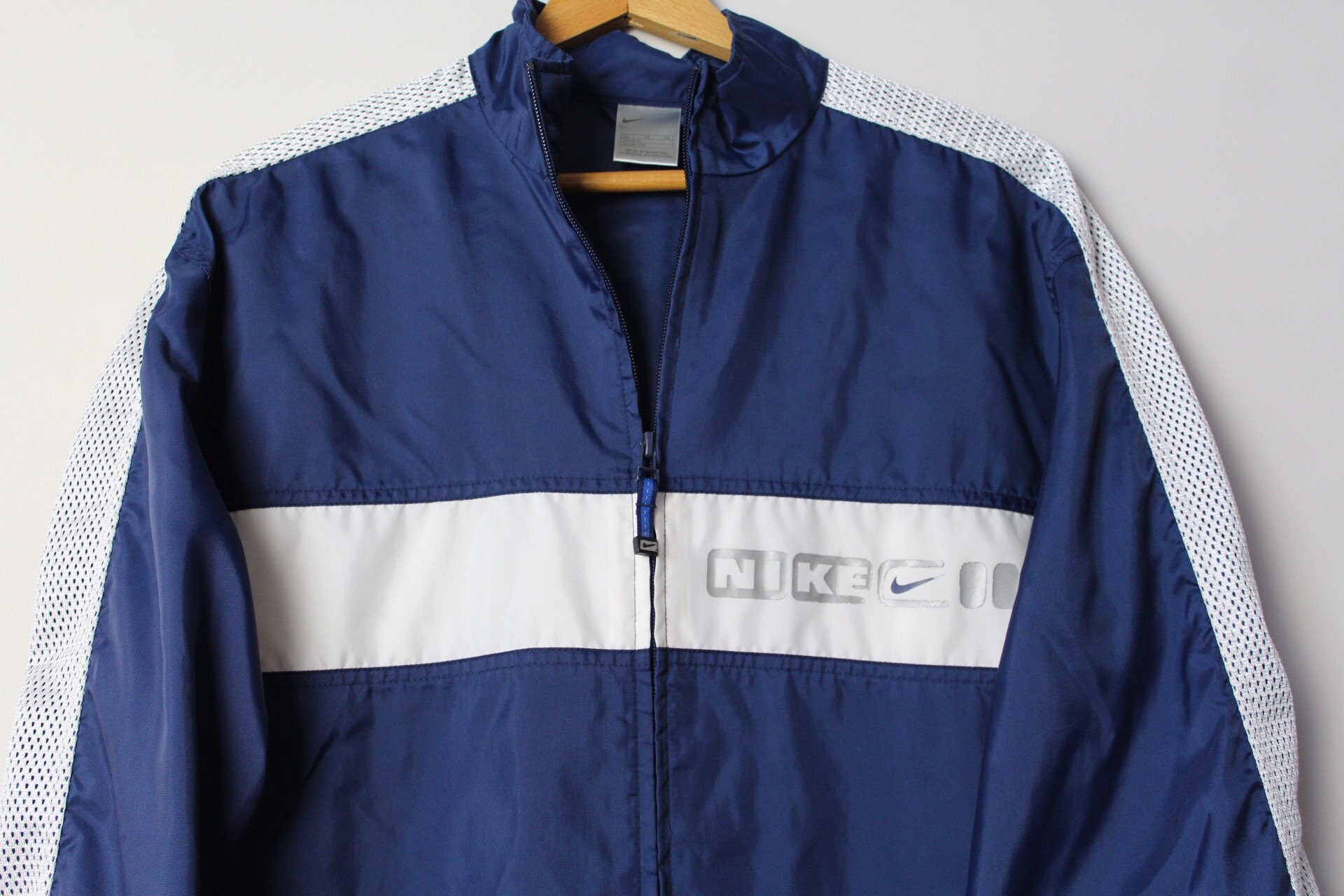 White Windbreaker - Etsy