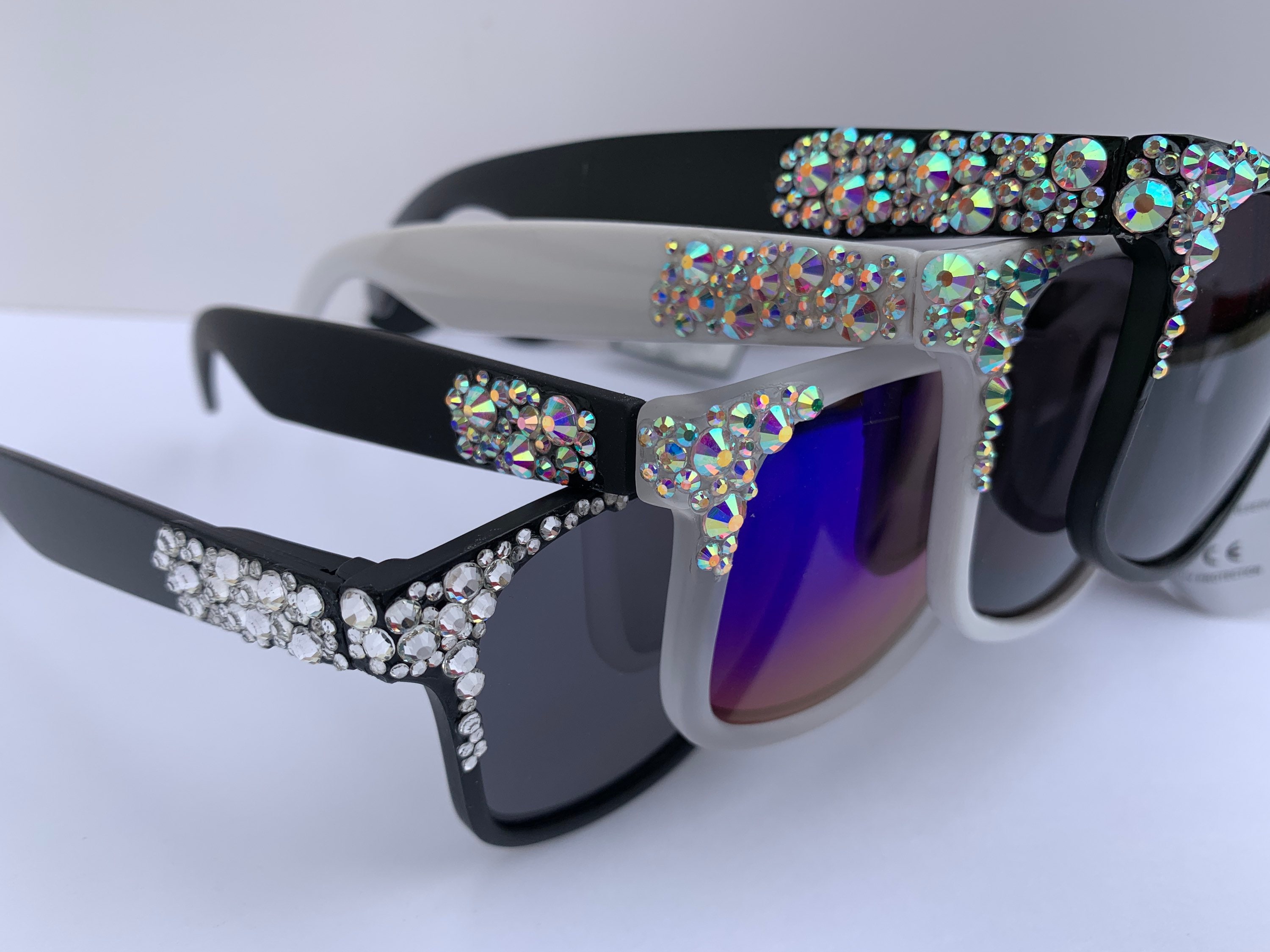 Crystal Sunglasses - Etsy