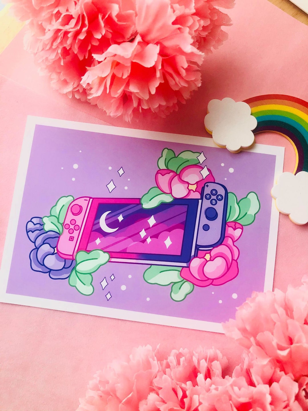 Nintendo Switch Art Print - Etsy