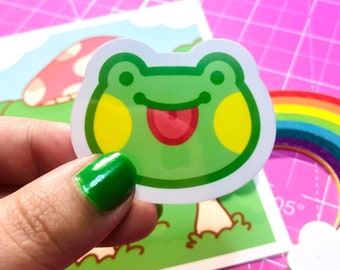 Blep Froggy Sticker