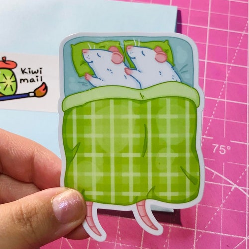 Sleepy Rats Sticker