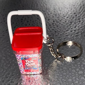 Mini Brands Dum-Dums Bucket Keychain