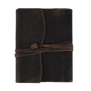 lederen dagboek, gepersonaliseerde lederen dagboek Cover, handgemaakt dagboek, navulbaar lederen boek
