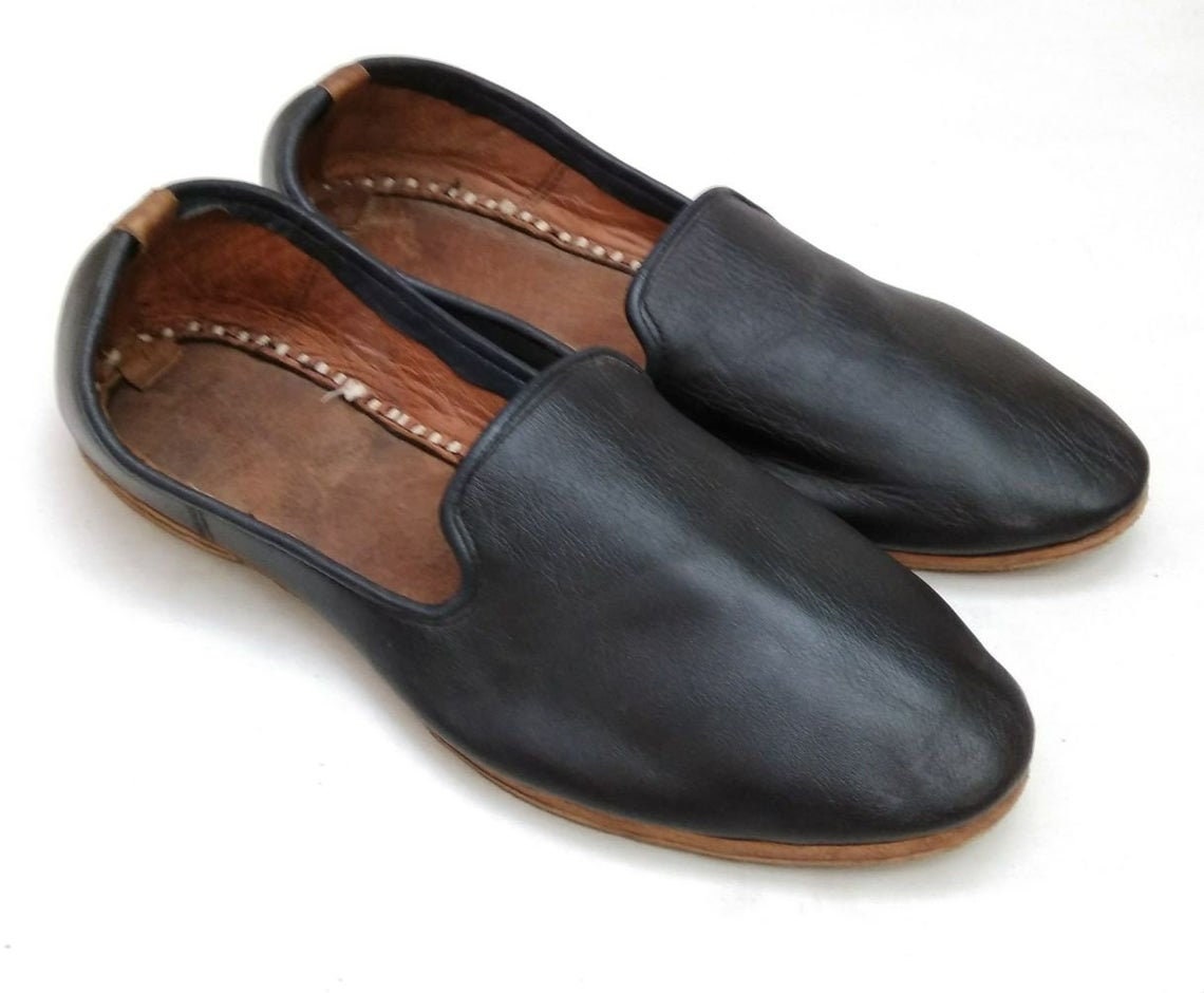 Handmade Treasuree Men's Leather Loafers Handmade Leather - Etsy
