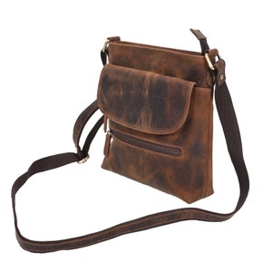 vintage sac à bandoulière en cuir véritable sac unisexe cartable sac à bandoulière de voyage