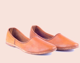 Tan Leather Shoes, Leather slip-on, Men footwear, Men shoe, Leather sandal, Casual sandal, Handmade Leather footwear