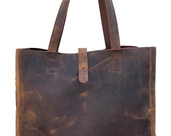 Handmade Tote bags, Leather Tote Bag, Everybag bag