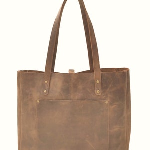 Leather Tote Bag