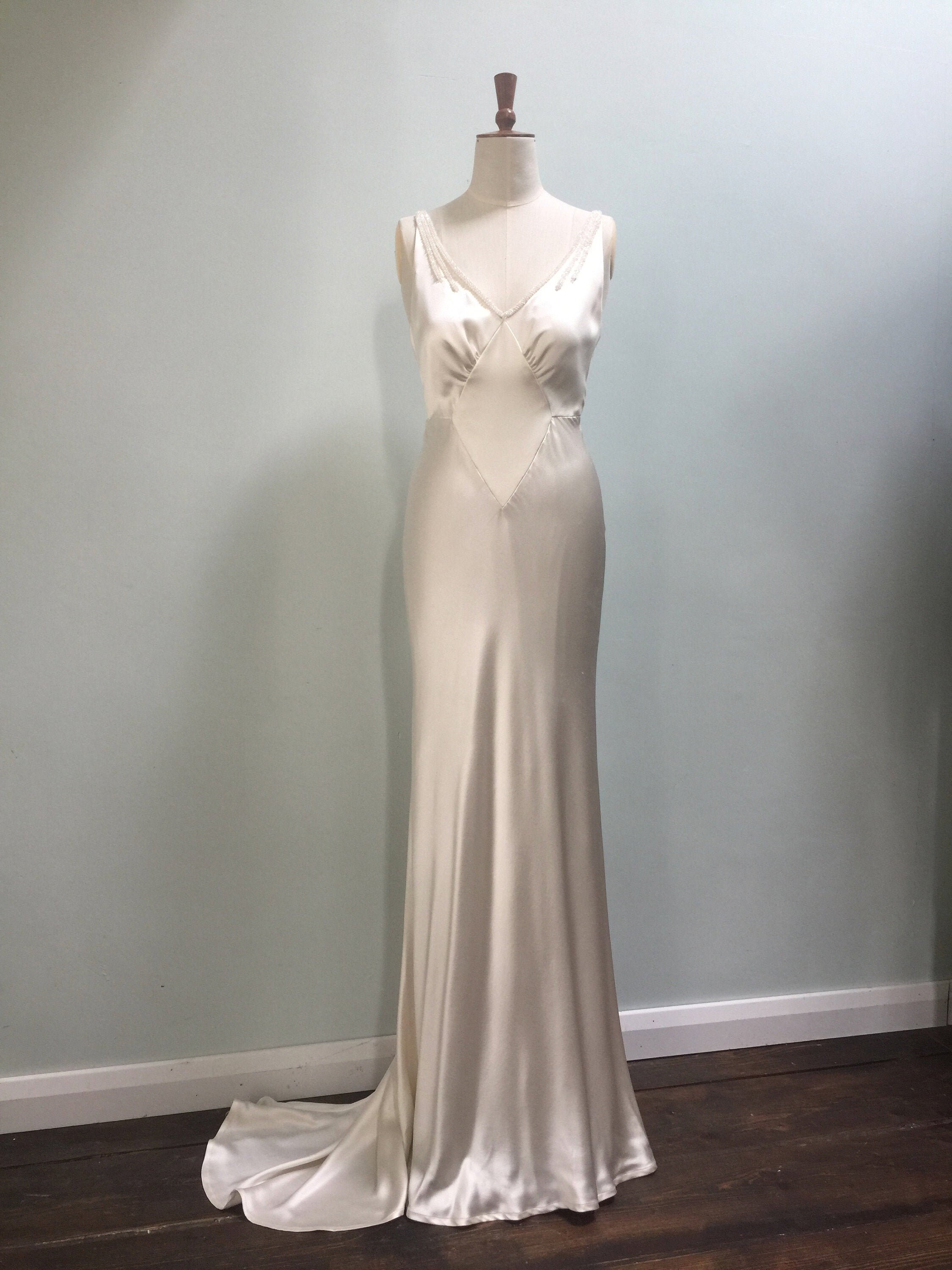 Vintage Inspired 1930's Wedding Dress ...