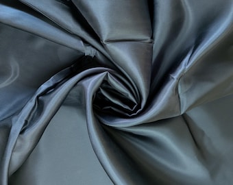 Blue Gray Lining Fabric X 44" by the yard