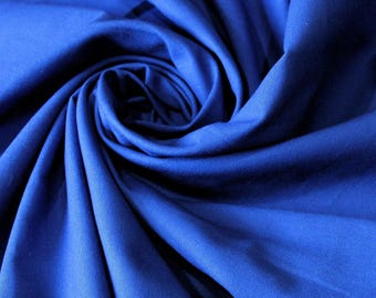 Royal Blue Twill Cotton by the yard 58" wide