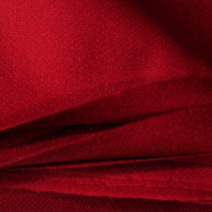 Cardinal Red Melton Pendleton Eco-Wise Wool by the yard 58" wide