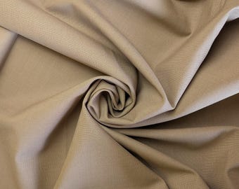 Dune Brown Superfine Wool by the yard X 58" Wide
