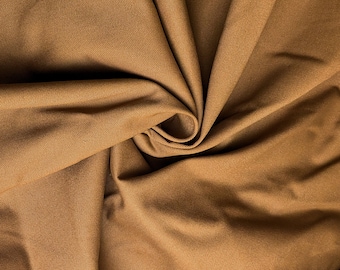 Gold Trumpet Twill Cotton Fabric by the yard X 58" wide